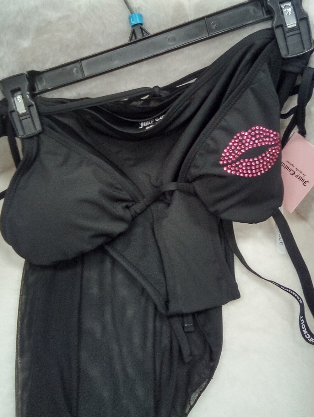 SEXY Black Juicy Couture 3 Pc. Set